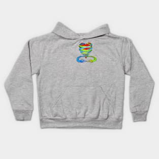 Wrapped Around Your Heart Kids Hoodie